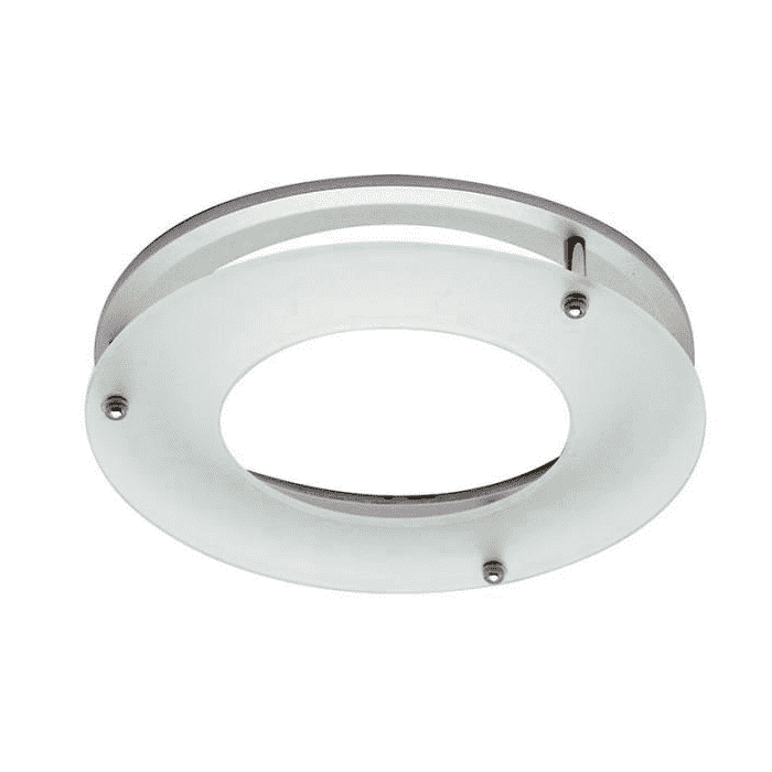 Ansell Galaxy PL Downlight Trim Bezel C/W Drop Glass 3 - White