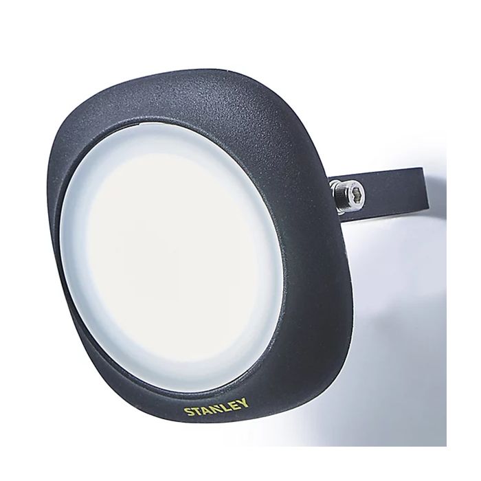 Stanley 10W Round LED Floodlight Black 