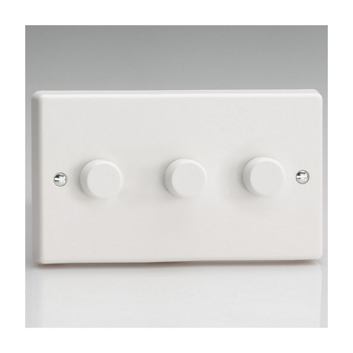 Varilight JQDSM103W V-PRO 3 Gang Smart Master Wi-Fi LED Dimmer