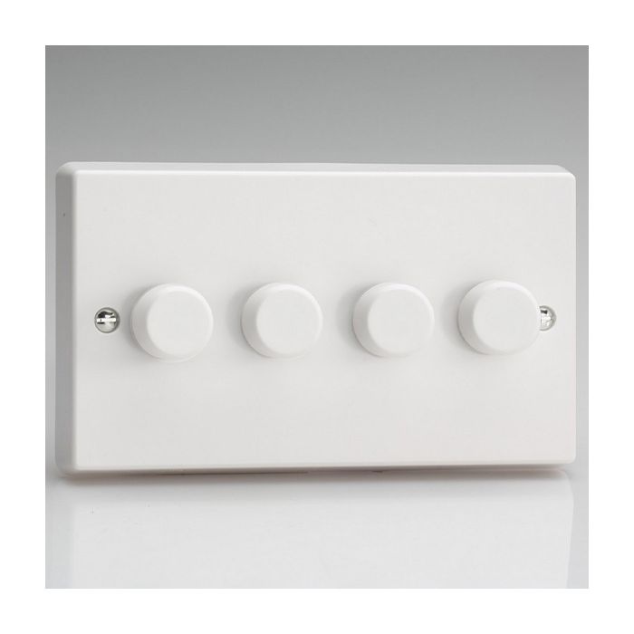Varilight V-PRO JQDP254W 4 Gang 2-Way LED Dimmer (4 X 0-120W)