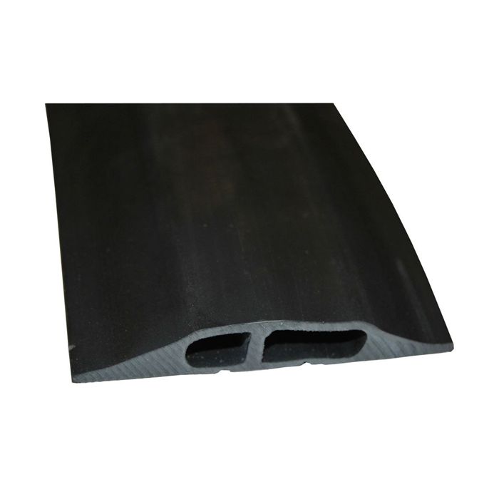 Vulcascot BNC/3 Snap Fit Multi Compartment Cable Protector - 4.5m Black