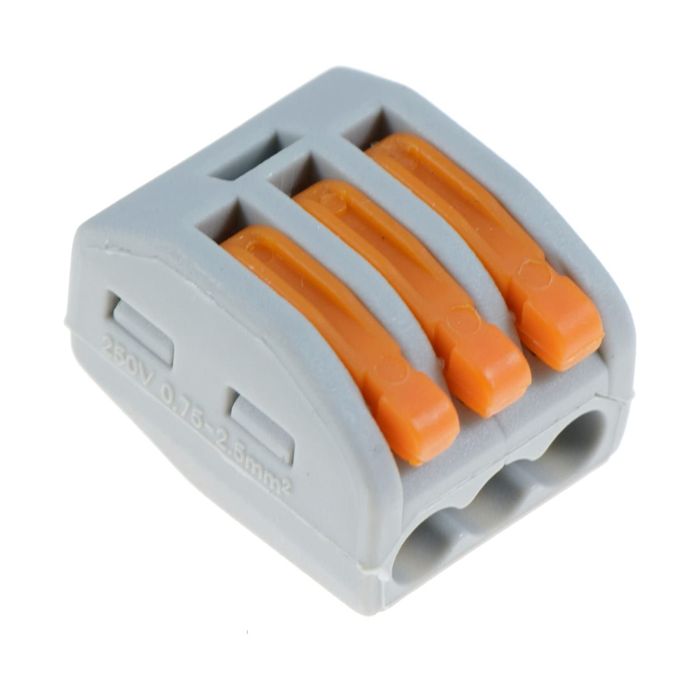 Wago 222-413 3Way Lever Connector