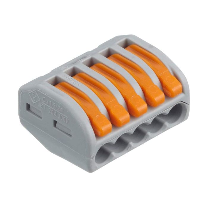 Wago 222-415 5Way Lever Connector