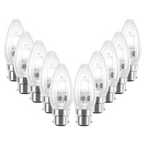 40W BC Clear Candle 35mm Pack of 10