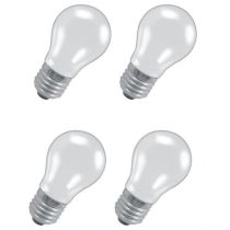 40W ES PEARL GLS 230V PACK OF 4