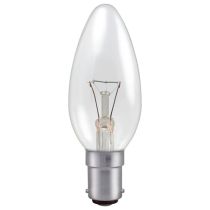 60W SBC Clear Candle 35mm Pack of 4