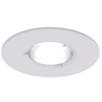 Ansell Edge GU10 Fire Rated Downlight 50W - Matt White