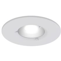 Ansell Edge GU10 IP65 Fire Rated Downlight 50W - Matt White