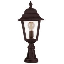 Ansell NIZZA PILLAR LANTERN 60W BLACK