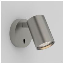 Astro Ascoli Single Matt Nickel Single Switched Reading Light