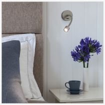 Astro Fosso Bronze Switched LED Reading Light 