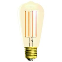 Bell Aztex 6W Dimmable Amber LED ST64 Squirrel Cage ES/E27 2200K
