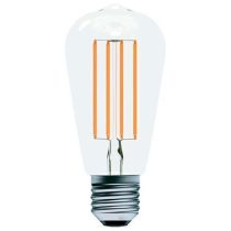 Bell Aztex 6W Clear Filament LED ST64 Squirrel Cage Light Bulb ES/E27