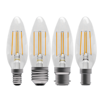 Bell Genesis Filament Clear Candles