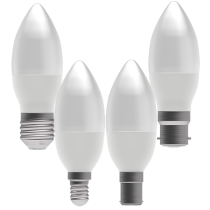 Bell Genesis Frosted LED Candles