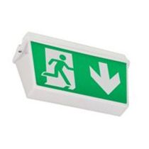 BELL Lighting 09046 Triangular Exit Blade Cover Accessory for Emergency Bulkhead