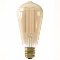 Calex Filament LED Rustic Lamps 240V 4W 2100K Gold Dimmable
