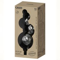 Calex Alicante 4W Dimmable Decorative LED Lamp E27 Titanium 2100K