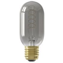 Calex Flex Filament Tubular LED lamp 4W 2100K Titanium Dimmable