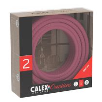 Calex 940226 1.5M Pink Fabric Pendant Cable