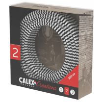 Calex 940286 3M Black/White Fabric Pendant Cable