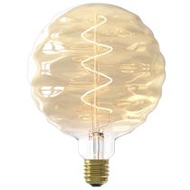 Calex Bilbao 4W Dimmable Decorative LED Lamp E27 Gold 2100K