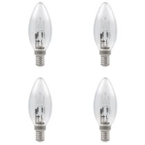 Crompton 18w Halogen Candle SES - 4 PACK