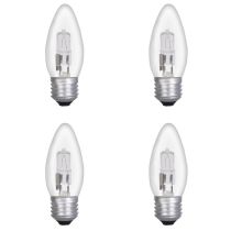 Crompton 18w Halogen ES Candle - 4 PACK