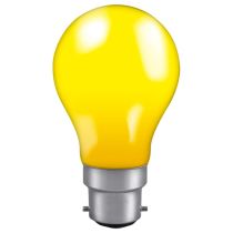 Crompton 25W BC Yellow GLS