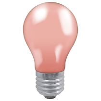 Crompton 60W ES Pink GLS