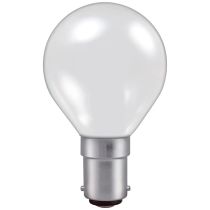 Crompton 25W Incandescent SBC Opal Golf Ball Bulb 10 Pack