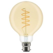 GE LED FILAMENT HELIAX GLOBE G80 5.5W B22/BC 2000K DIMMABLE