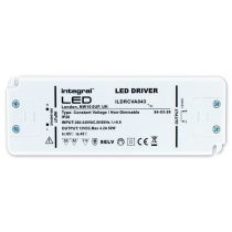 Integral LED ILDRCVA043 Non-Dimmable Constant Voltage LED Strip Driver IP20 50W 4.2A 12V