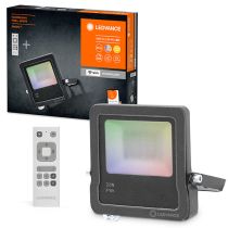 Ledvance 20W Smart Wi-Fi LED RGBW Floodlight and Remote Control