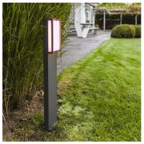 LUTEC Qubo Smart Colour Changing Diffused Bollard
