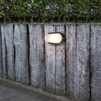 Lutec Echo Outdoor E27 Bulkhead Wall Light