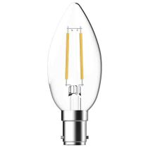 Megaman LED B15 Clear Filament Candle 4W Warm White
