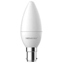 Megaman LED B15 Opal Candle 4.9W Warm White