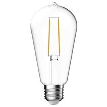 Megaman LED E27 Clear Filament ST64 4W Warm White