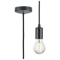 MLA Knightsbridge 1.8M E27 Contemporary Pendant Set  Anthracite