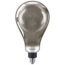 Philips Dimmable LED 6.5w Giant Smoky A160 Globe E27 1800K