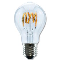 SegulaLED 50301 8w Light Bulb Curved Clear A60 E27 400lm 2000K-2800K Dimmable