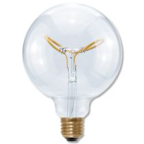 SegulaLED Design Line 50415 8w Globe 125 Curved Butterfly E27 250lm 2200K Dimmable