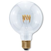 SegulaLED Design Line 50416 8w Globe 125 Curved E27 300lm 2200K Dimmable