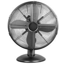 Status 12 Inch Desk Fan Satin Black 