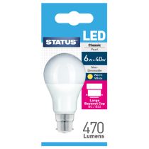 Status Led 6W BC GLS 2700K