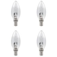 28W E14 B35 Halogen Candle - 4 PACK