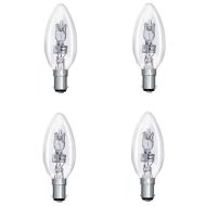 28W SBC Halogen Candle - 4 PACK