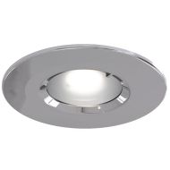 Ansell Edge GU10 Fire Rated Downlight 50W - Satin Chrome