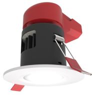 ANSELL PRISM LED FIRE RATED DOWNLIGHT WARM WHITE 7.3W WHITE